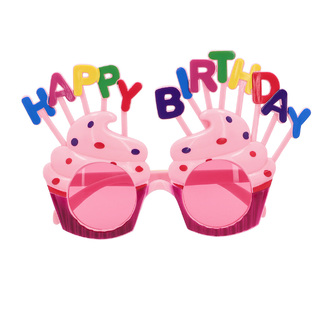 LUNETTES CUPCAKES HAPPY BIRTDAY