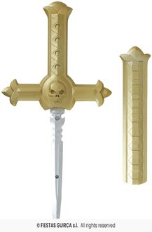 COUTEAU EN FORME DE CROIX DORER ( UNIQUEMENT EN MAGASIN )