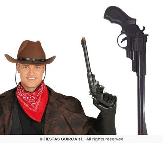 PISTOLET LONG 43 CM