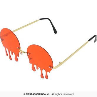LUNETTE TACHE DE SANG COULANTE ( UNIQUEMENT EN MAGASIN )