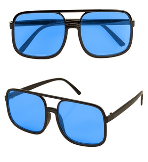LUNETTES BLEUESHIP HOP ANNEES 90